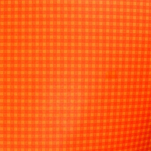 Article Manchette en papier 37,5 cm à carreaux orange 100 m