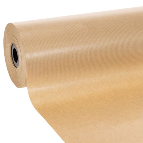 Manschettenpapier Kraftpapier naturel rouleau 25 cm x 100 m pour décoration