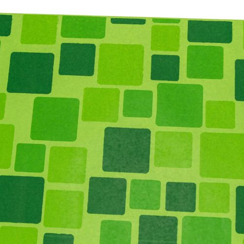ProductNamePapier de manchette en papier pour bouquets, motif mosaïque, 25 cm x 100 m | Floristik24.fr