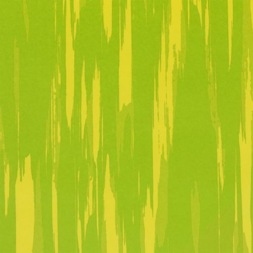 Floristik24 Papier manchette rayé mai vert, jaune 25cm 100m