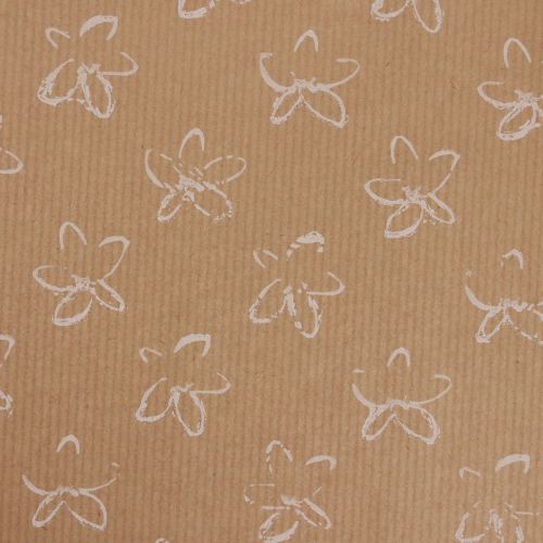 Floristik24 Manchette papier de soie fleurs naturelles 25cm 100m