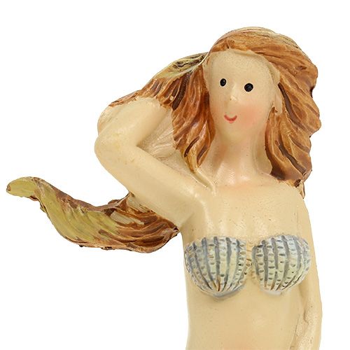 Figurine décorative sirène bleue 6 – 9,5 cm 3 p. | Floristik24.fr