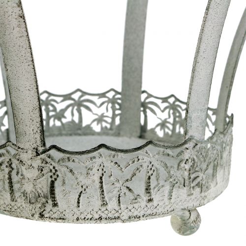 Floristik24 Couronne en métal pour décoration Ø20,5cm H26cm