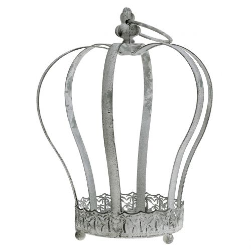 Floristik24 Couronne en métal pour décoration Ø20,5cm H26cm