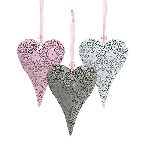 Cintre de coeur de cintre. 12cm 6pcs