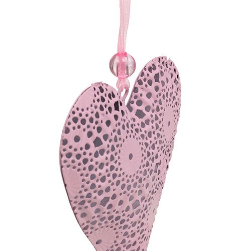 Floristik24 Cintre de coeur de cintre. 12cm 6pcs