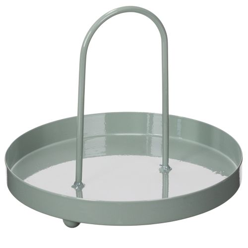 Plateau décoratif pour la cuisine et la table à manger, poignée haute, 18 cm