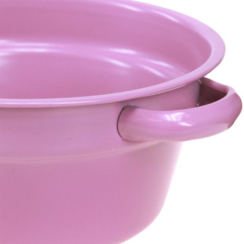 Article Bol décoratif en métal 4 couleurs printanières Ø17cm 4pcs