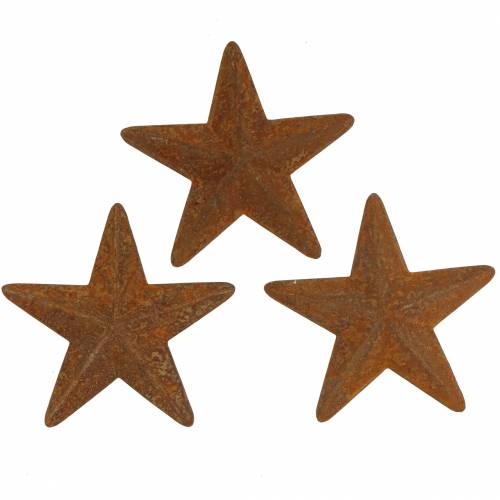 Floristik24 Métal patiné étoile 5cm 24 pcs