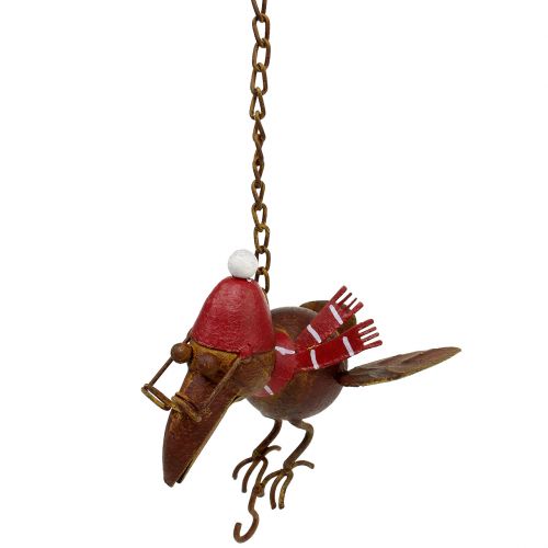 Floristik24 Oiseau volant rouille 30,5cm