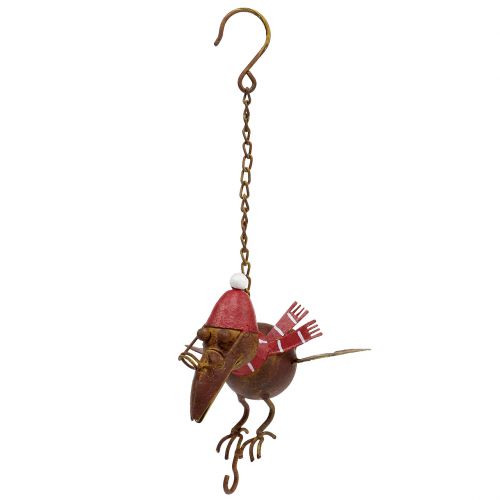Floristik24 Oiseau volant rouille 30,5cm