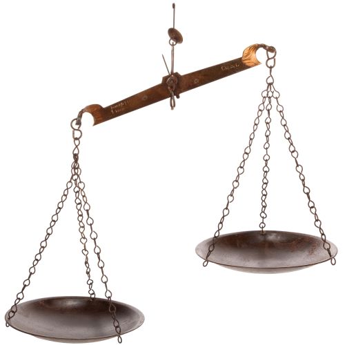 Floristik24 Balance décorative au design nostalgique pour la cuisine et le salon, style vintage, 58 cm