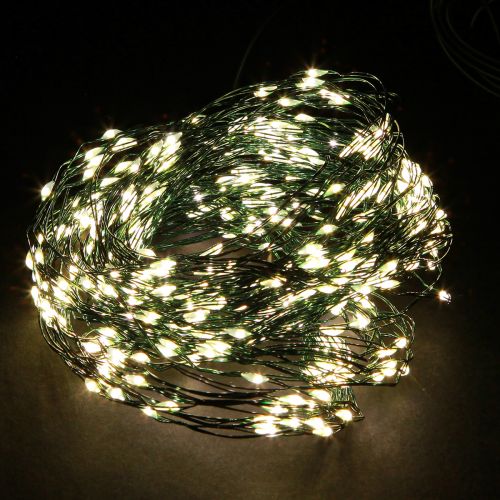 Article Guirlande lumineuse micro LED lumières de Noël minuterie 180cm
