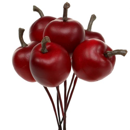 Article Mini pomme sur fil Ø2,5cm 48 pcs