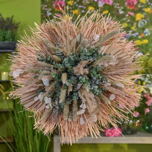 Article Mini feuille de palmier Palmspear séché Nature 33-34cm 4pcs