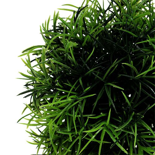Article Mini boule d&#39;herbe plante artificielle verte ronde Ø10cm 1 pièce