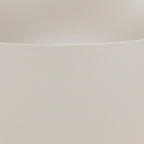 Article Coupe à plantes moderne déco métal Gris Ø20cm H16,5cm
