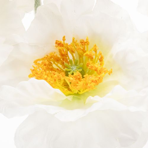 Kunstblume Pavot Blanc Tige