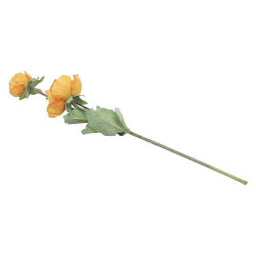 Article Fleurs artificielles Coquelicot Artificiel Coquelicot Décoratif Orange 48cm