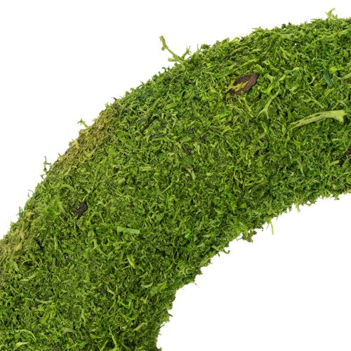 Article Couronne de mousse, base polyvalente pour des créations florales et décoratives, 20 cm, lot de 4.