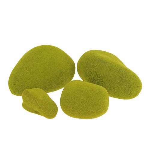 Floristik24 Mélange de pierres de mousse verte 5.5-13cm 12pcs