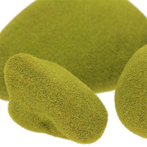 Floristik24 Mélange de pierres de mousse verte 5.5-13cm 12pcs