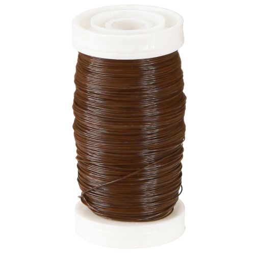 Floristik24 Myrte Fil Marron 0.35mm 100g