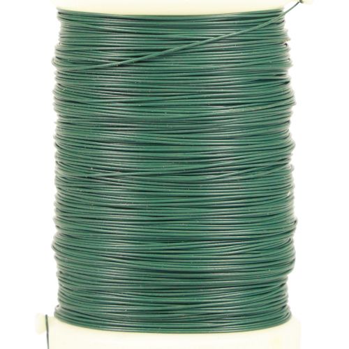 Fil de fleuriste fil décoratif fil de myrte vert 0,30mm 100g 3pcs
