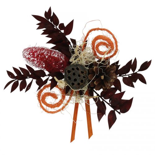 Article Compositions funéraires 4 assortiments de fleurs séchées 28pcs