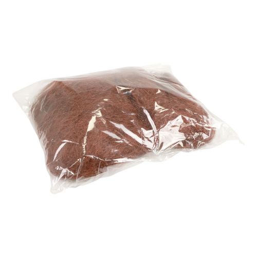 Article Herbe de sisal en fibres naturelles pour l'artisanat Herbe de sisal marron 300g