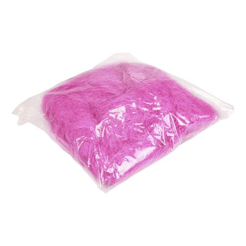 Article Herbe de sisal en fibres naturelles pour l&#39;artisanat Herbe de sisal rose 300g