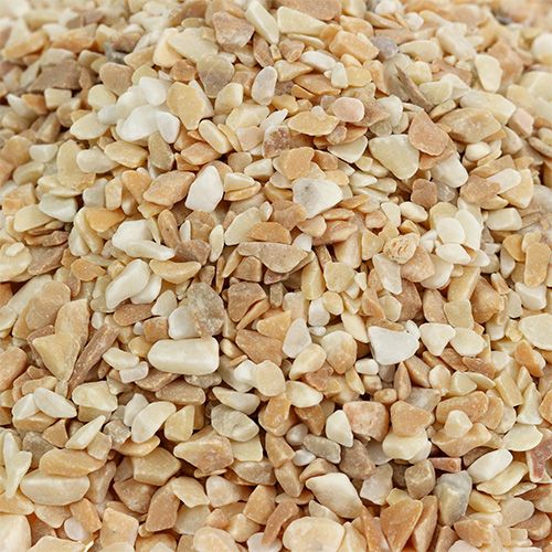 Floristik24 Pierres naturelles 5mm - 8mm naturel/crème 2kg