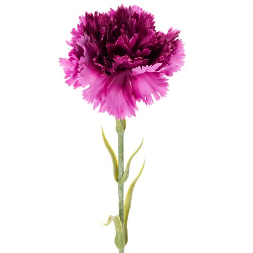 Fleurs artificielles œillet bicolores 56 cm bouquet de 8 tiges acheter | Floristik24.fr