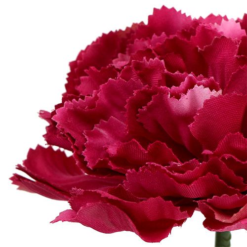 Floristik24 Oeillet Rose Ø9cm L11cm 12 pcs