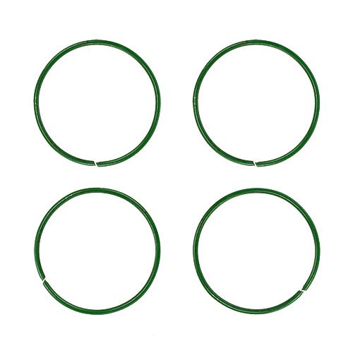 Anneaux d&#39;oeillets 19mm 1kg Peint vert