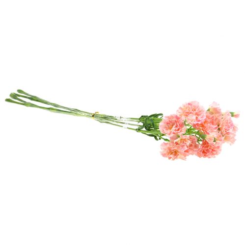 Floristik24 Oeillet rose 64cm 4pcs