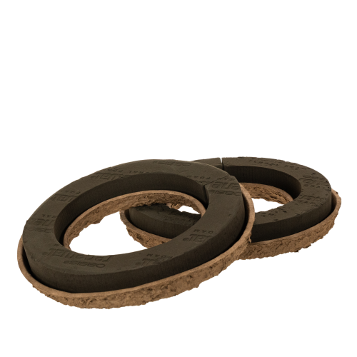 Lot de 2 couronnes en mousse