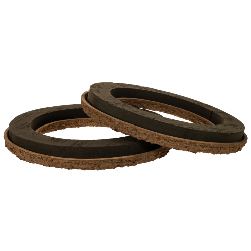 Lot de 2 couronnes en mousse