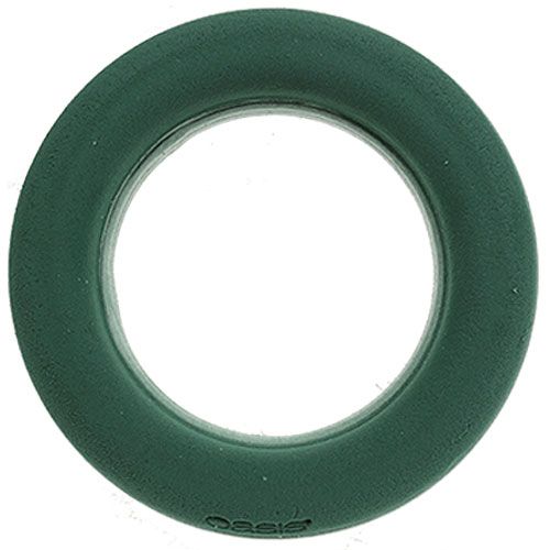 Article Anneau mousse floral couronne verte masse enfichable Ø42cm 2 pcs