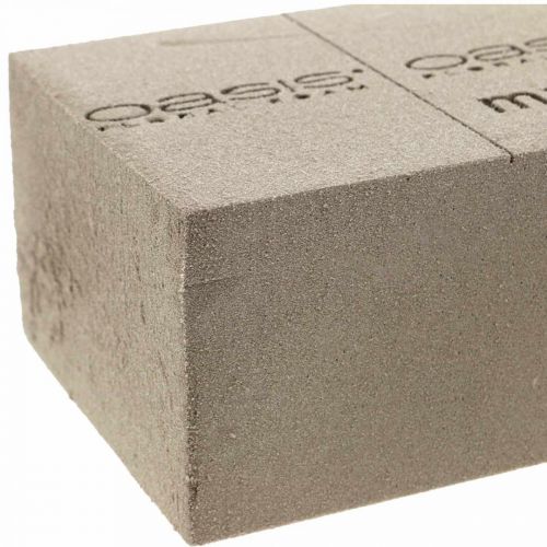 Floristik24 OASIS® BIOLIT® NatureSource brique mousse florale 23cm×11cm×7cm 10 pièces