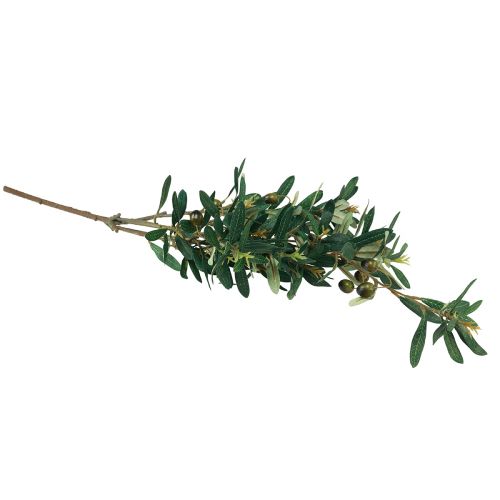 Floristik24 Branche d'olivier branche décorative artificielle décoration d'olivier 84cm