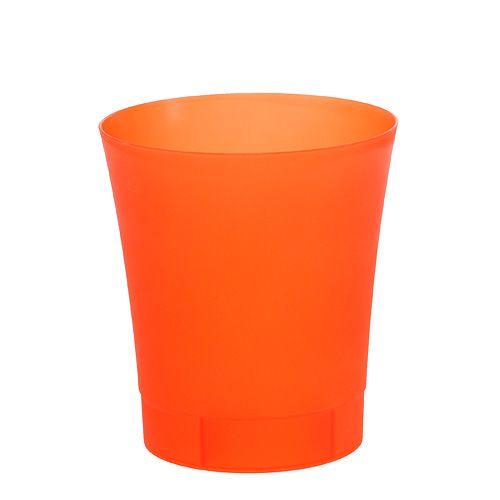 Floristik24 Pot à orchidées orange Ø12,5cm H14cm, 1pce