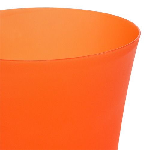Floristik24 Pot à orchidées orange Ø12,5cm H14cm, 1pce