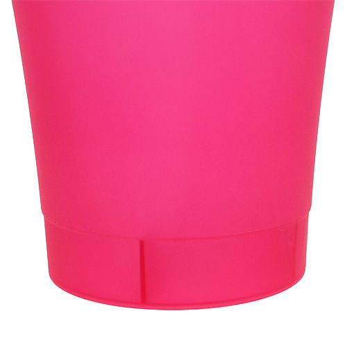 Floristik24 Pot orchidée plastique rose Ø12.5cm H14cm