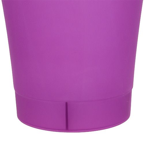 Floristik24 Pot d'orchidée en plastique violet Ø12,5cm H14cm