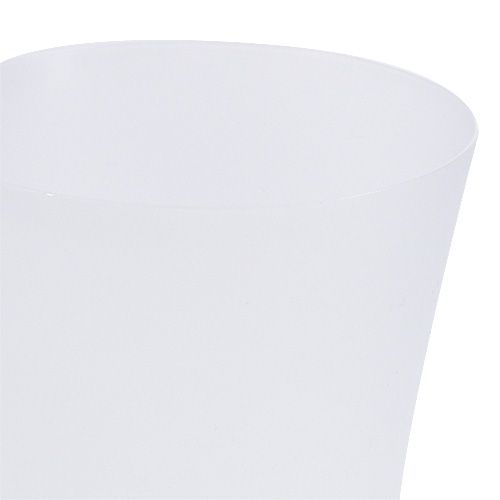 Floristik24 Pot à orchidées blanc Ø12,5cm H14cm, 1pce