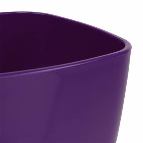 Pot à orchidées, brillant, Ø12,5 cm, violet | Floristik24.fr