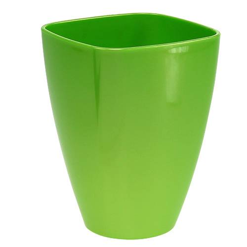 Article Pot à orchidées brillant Ø12,5cm citron vert 1 pce