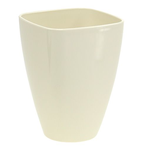 Floristik24 Pot à orchidées brillant Ø12,5cm sable 1 pce