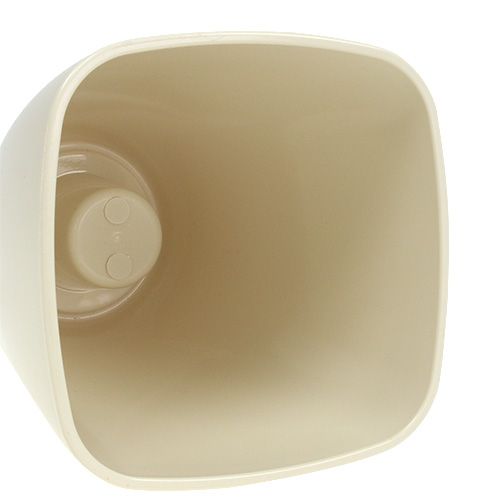 Pot d'orchidée brillant Ø12,5cm sable, 1p